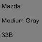 Preview: Mazda, Medium Gray, 33B.